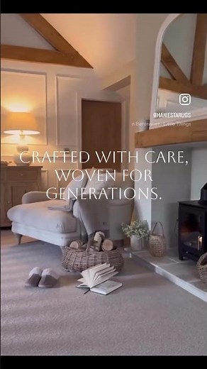 The Art of Handwoven Luxury | Cozy Living Room Styling with Handmade Rugs | Haniesta