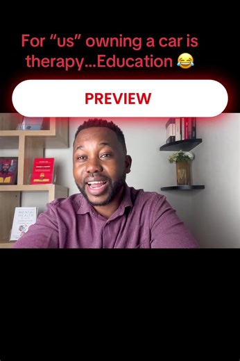 For us owning a car ia not luxury but therapy…#drT #psychology