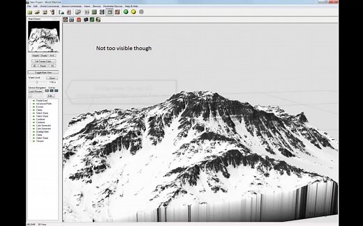 World Machine tutorial - Basic shapes 电影级别的山体模型制作