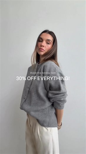 Be the first to shop, and avoid the holiday rush. Use code EARLY30 for 30% off everything sitewide for a limited time. | French Connection