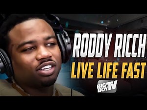 Roddy Ricch on New Album LIVE LIFE FAST, Sitting Court side, and Nipsey Hussle Inspiration