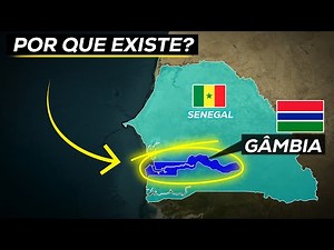 Por que a Gâmbia é um país?