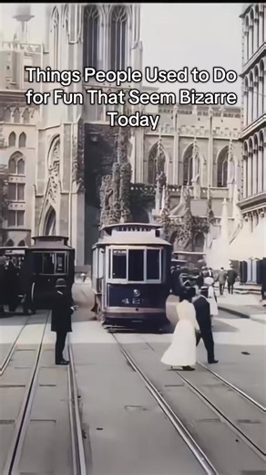 Odd Pastimes Fun Activities That Seem Strange Now #history #historytok #historytiktok #historybuff #historicalphotos | Dr.Simply