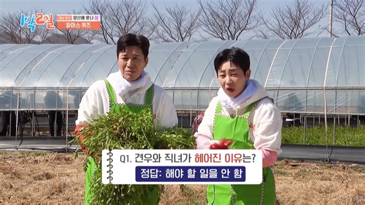 9.7K views · 133 reactions | [2 Days and 1 Night] [ENG sub] MINARI + QUIZ = MEAT 塞易 For more videos on 2 Days and 1 Night, head to our YouTube channel! (https://www.youtube.com/@kbsworldtv) #1박2일 #TwoDaysandOneNight #KBSWORLDTV KBS WORLD TV 250413 | KBS WORLD | Facebook