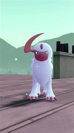 Finally found a shiny ABSOL #pokemon #shiny #shinypokemon