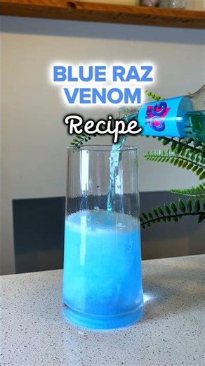Blue Raz Venom Cocktail 🔵🍹