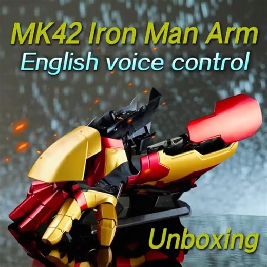 I spent $399 to buy the latest MK42 arm. #ironman #marvel #unboxing