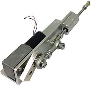 DIY Design DC 24V Low Speed 8rpm Linear Actuator Reciprocating Motor Stroke 70mm Adjustable