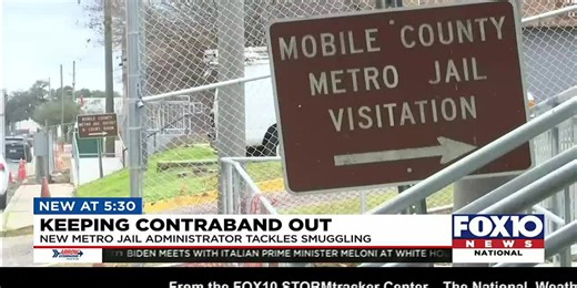 New top jailer in Mobile County tackles old problem – contraband smuggling