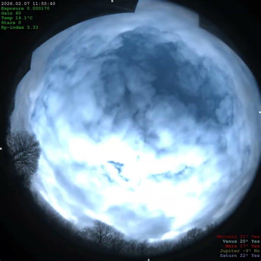 2026-02-07 [40 secs] [4K] 40s Cloud Timelapse Stunning Timelapse, Sunrise to Sunset in Beautiful 4K