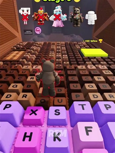 Golden Keycaps Challenge!😱 #roblox #keyboardescape