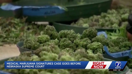 Nebraska Supreme Court hears medical marijuana ballot measure signatures case