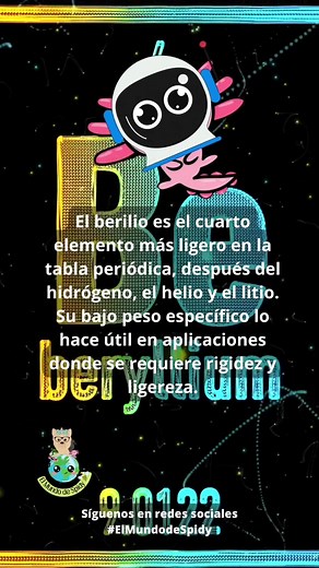 Berilio: Propiedades y Usos del Elemento Químico