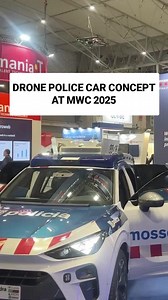 Police cars with built-in drones? #mwc25 | CyberNews