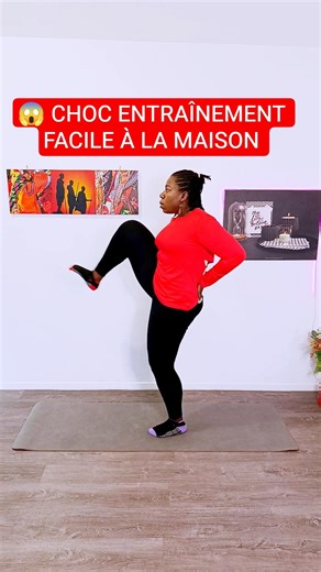 😱 CHOC ENTRAÎNEMENT FACILE À LA MAISON VENTRE PLAT CUISSES AFFINER SPORT POUR DÉBUTANT EXTRÊME