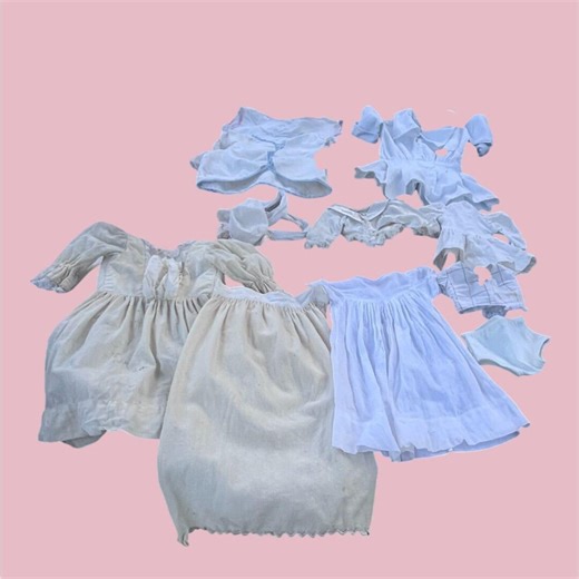 Antique Doll Clothing Lot 1890s-1920s Fits 22'' Bisque Doll 14 Pieces - Etsy