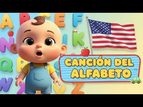 Canción del Abecedario en Ingles ABC 🍎 Aprende las Letras con Soni | Video Educativo