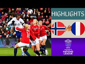 🇳🇴 Norway vs France 🇫🇷 UEFA Women's Nations League | Group B