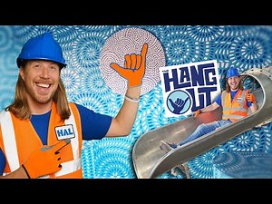 Handyman Hal works at The Hangout | Handyman Hal Kids Show | Tools for Kids
