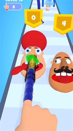 finger runner 3D games gameplay level 17 #games #gaming #shortsviral #shorts #youtubeshorts#gameplay