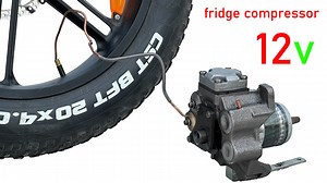 I turn Fridge Compressor into 12V Air Compressor | King Homemade