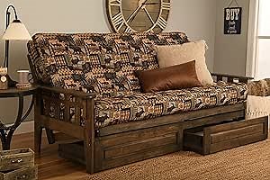 Kodiak Furniture Tucson Full Size Futon Set, Peter's Cabin