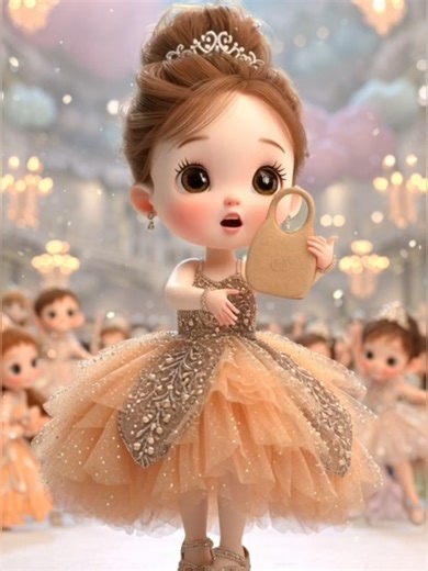 cute princess catwalk 👑#foryoupagе #cartoon