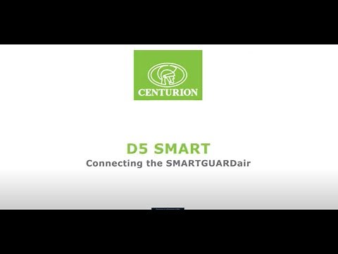 D5 SMART | Connecting Accessories | Pairing a SMARTGUARDair