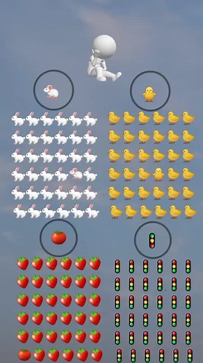 3D Animated Character Interacts with Adorable Animals