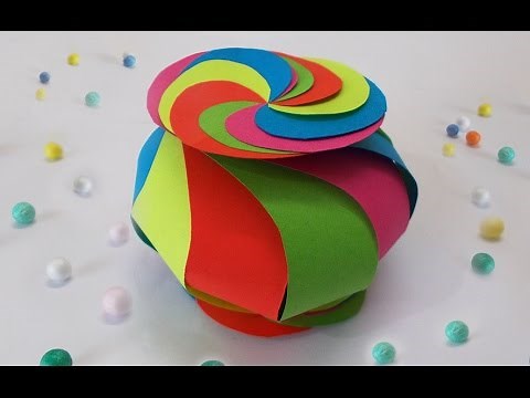 DIY Projects : How to Make Cute Twisted Paper Box | Easy DIY Crafts for Kids