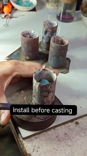 Gani to ang technique sa pag install mga idol sa jewelry wax pattern #wax #pattern #chemicals #investment #fbyシvideo #agustingocotano | Agustin Gocotano