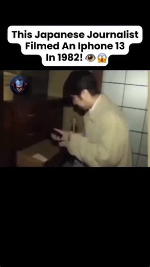 Horrordisplays - Display of Horror & Conspiracies on Instagram: "They told you the iPhone was invented in 2007. But what if it existed decades earlier? A journalist in 1982 filmed impossible tech. An iPhone 13 isn’t a glitch—it’s a leak. What the public gets is delayed. What they have is perfected. This isn’t about a phone. It’s about time. 💬 Comment “BACKDATED TECH” if you think the timeline is a lie. #HiddenTechnology #Tech #conspiracy #explore #usa"