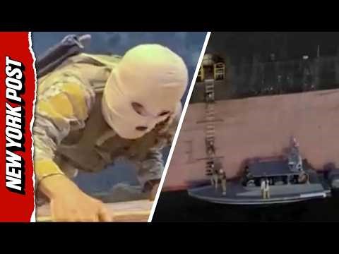 Iran Releases Video of Commandos Seizing Ships in Hormuz