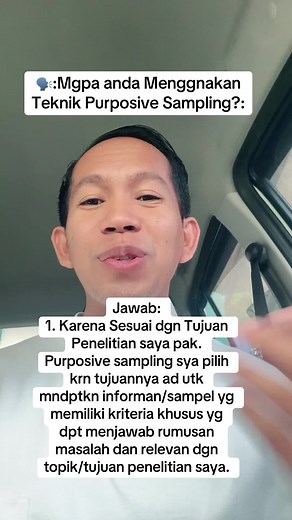 Mengapa Memilih Purposive Sampling dalam Penelitian?
