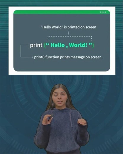 Print function in python #python #helloworld #print