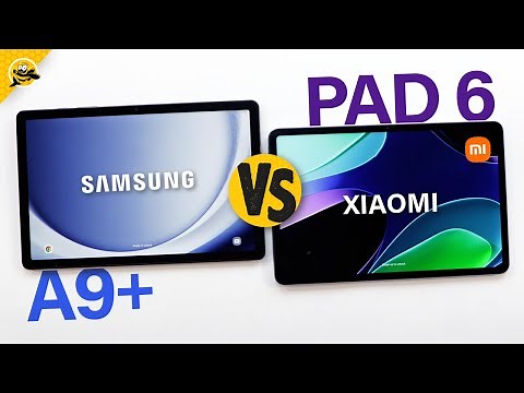 EASY CHOICE? Samsung Galaxy Tab A9 Plus vs Xiaomi Pad 6