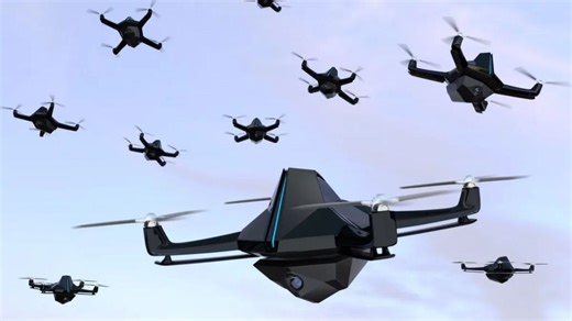 New drone swarm tech acts like a flock to balance speed, safety and teamwork