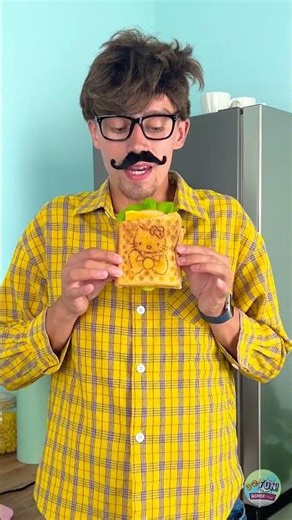 เคล็ดลับการเป็นพ่อแม่สุดเจ๋งและอุปกรณ์เด็ด! เครื่องทำแซนด์วิชเฮลโลคิตตี้ 😻