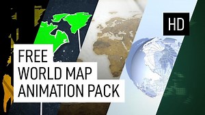 World Map Background Loops – Free Animation Pack