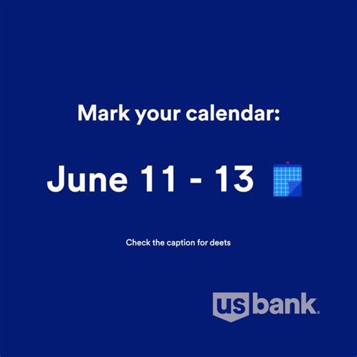 Double Bonus Days return from June 11 to 13! Use your U.S. Bank card to earn double rewards, shop with your activated cash-back offers in the app or through Shopping Deals. It’s that easy! 👉🏻 https://bit.ly/3Hxh7b2 | U.S. Bank
