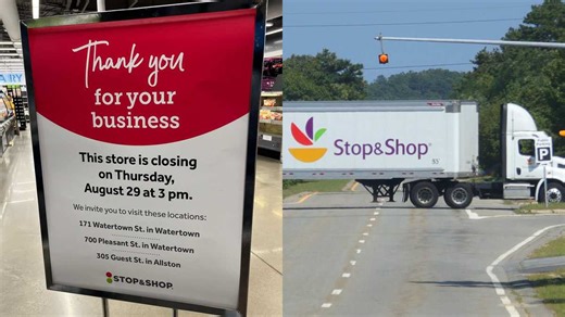 First of 8 Massachusetts Stop & Shop grocery stores closes