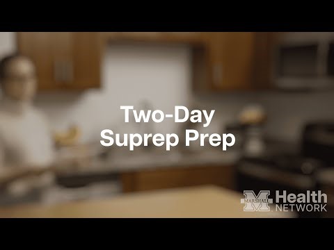 Two-Day Suprep Prep