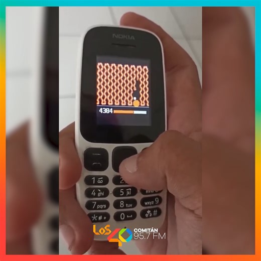 ¡Mi juego favorito siempre fue el de "La viborita"! 🤩🐍 #Viral40 #Snake #Nokia | LOS40 Comitán