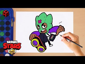 How to draw Ollie | Step by step | Easy drawing | Brawl Stars
