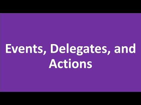C# Fundamentals with Wisej.NET: Events, Delegates, and Actions