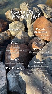 Moraine Lake Road opened TODAY for the 2025 season. Do you know how you are getting there yet? Comment GETTHERE and we will send our full guide to getting to this iconic lake! | The Banff Blog