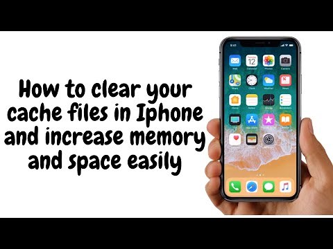 How to clear your cache files in iphone and increase memory and space easily