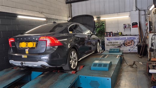 ***DYNO PROVEN GAINS!!*** Volvo S60 2.4 D5 205BHP - Performance Remap! We custom tuned this Volvo on our calibrated 4WD dyno! We have tuned and developed extensively on the D5 engine producing outstanding results and come very highly recommended on the Volvo owners groups with customers travelling from all over the UK! This was no different with customer travelling an 8 hour round trip from Essex! We brought the turbo in earlier reducing factory lag and giving a much better power delivery throug