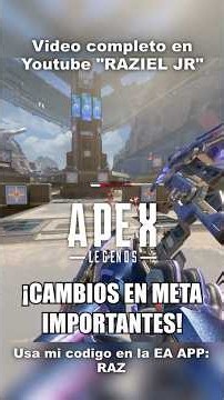 ¡EL META DE APEX LEGENDS CAMBIARÁ EN LA PRÓXIMA ACTUALIZACIÓN! 🔥