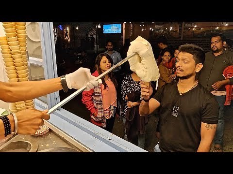 TURKISH Ice Cream Man in INDIA | Pranking Customer with Amazing Tricks | Indian Street Food